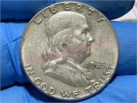 1963 Franklin Half Dollar (90% silver)