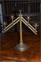 Antique Five-Light Liturgical Candelabra