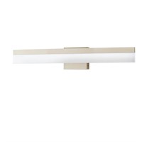 Hampton Bay Eldridge 24 in. 1-Light Brushed Nickel