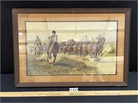 W.B. Wollen Napoleonic Battle Framed Art Print