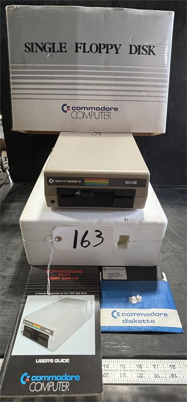 Commodore 1541 Disk Drive Single Floppy Disk