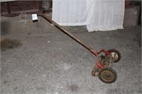 Vintage reel push mower