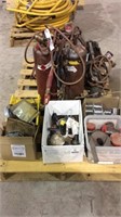 (4) Torch and Solder Torches- Tanks- And Supplies