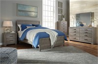 King Size Ashley Cullerbach 5 pc Bedroom Suite
