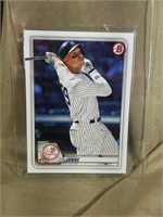 2020 Bowman Aaron Judge Baseball Card