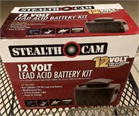12 Volt Battery & Accessory Kit (New)