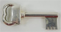 RARE Vintage Sterling Silver Mexican Key Holder -