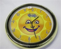 Shreddies Clock (11 inches across)