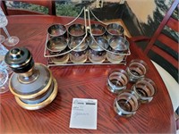 Glassware set with Stand