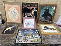 Box of art - Painted Ponies, Cortland, Tiger,