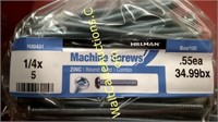 Machine Screws As Shown