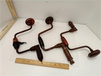 Vintage Hand Brace Drills 3