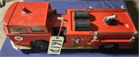 Buddy L Texaco Fire Engine. Missing some pieces.