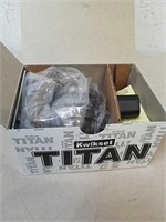 New Kwikset Titan deadbolt set