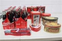 Assortment of Coca Cola Items