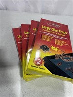4 PACK CATCH EXPERT LARGE GLUE TRAPS