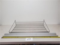Stainless Wire Shelf w/ Aluminum Bracket (No Ship)