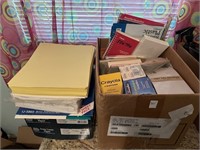 MISC OFFICE BOX LOT