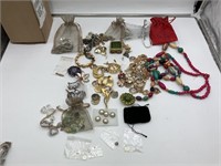 Costume Jewelry Broaches/Pins/Necklace BCA