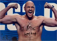 Autograph COA Tyson Fury Photo