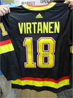 Signed Jake Virtanen #18 Canucks Jersey