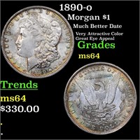1890-o Morgan $1 Grades Choice Unc