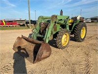 JOHN DEERE 1250 UTILITY TRACTOR, X553633, 3 RANGE,