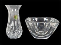 Waterford Crystal Bowl & Vase