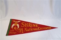 Shrine National Convention 24"Pennant