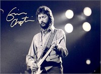 Autograph COA Eric Clapton Photo