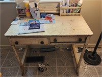 Vintage Wooden Desk