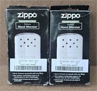 2pc NEW Zippo Hand Warmers