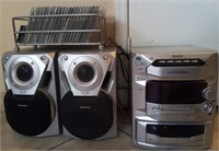 F - PORTABLE STEREO & CDS (K37)