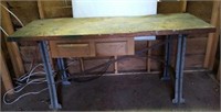 6 ft x 28 inches work table