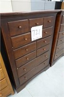 1 Chest of Drawers (40"w x 19"d x 54"t)