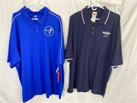 Colts Polo Shirt- 4XL and Hard Rock Café Polo Shir