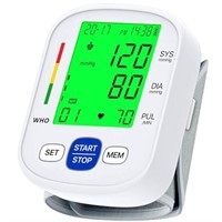 Blood Pressure Monitor for Home Use, Wrist