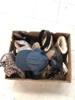 Box of Shoes, Belt, Nike Hat