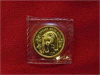 (1) 1986 1/10oz GOLD Chinese Coin .999