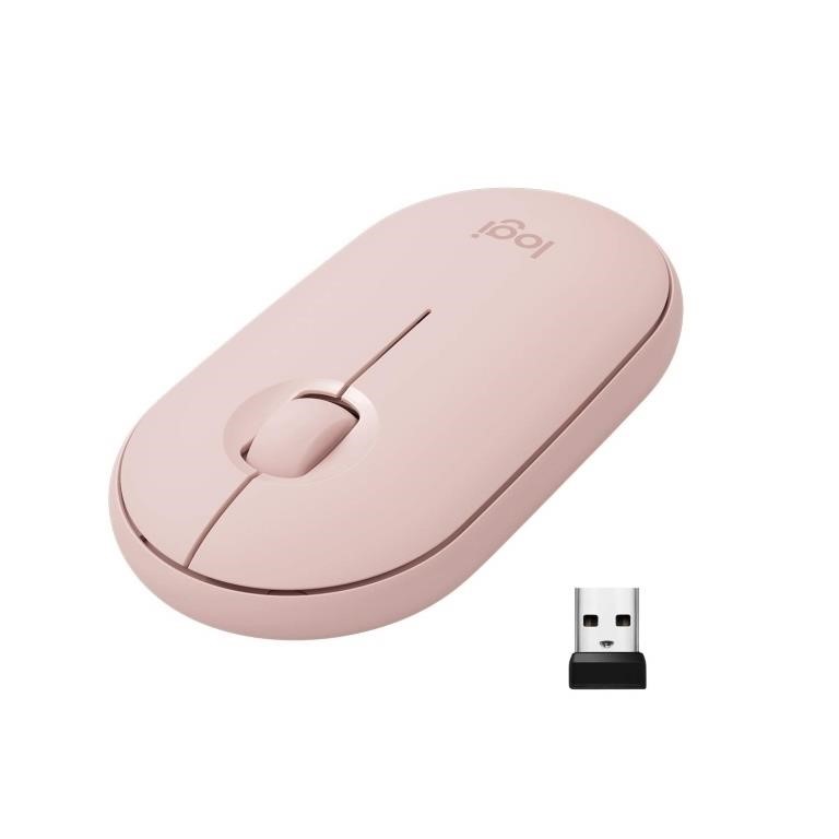 Logitech Pebble Wireless Mouse with Bluetooth or 2