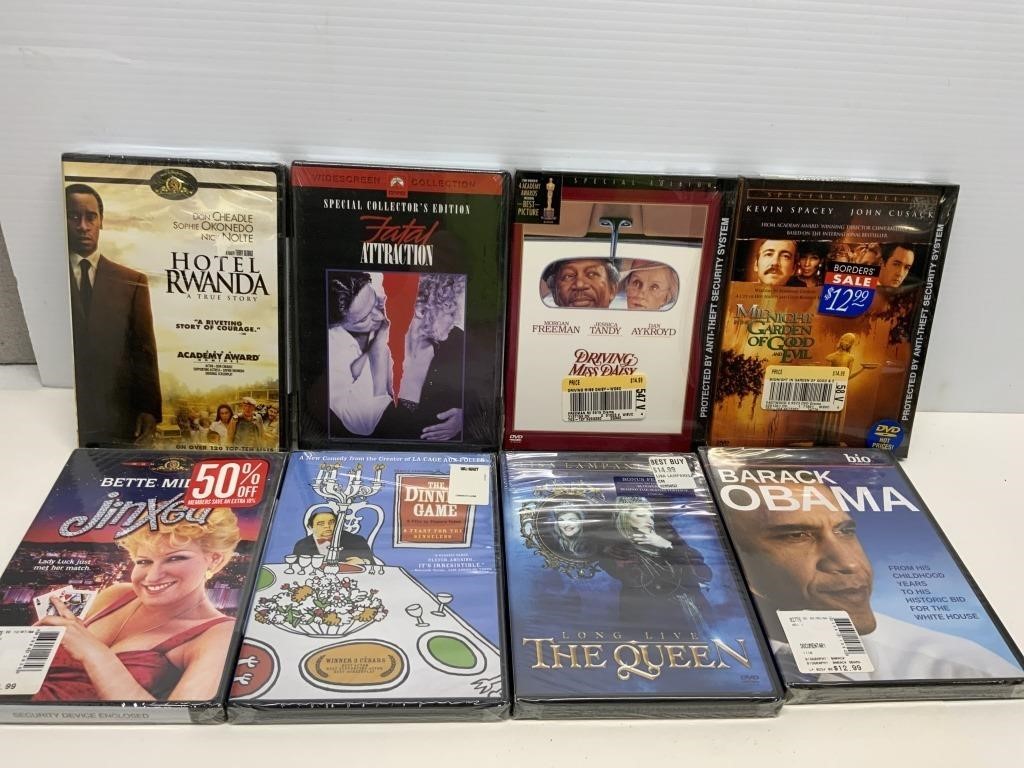 All Sealed! DVD Movie Lot