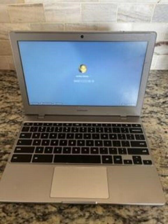 Samsung chrome labtop with password