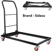 Sidasu Black Folding Chairs Rack Multi-Function Fo