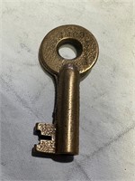 Vintage Adlake railroad key