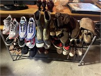 15 Pairs Of Asst. Men,Women,& Kids Shoes-Boots