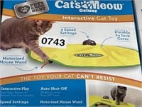 CATS MEOW DELUXE CAT TOY RETAIL $30
