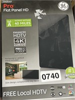 GE FLAT PANEL HD RETAIL $30