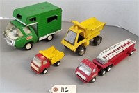 Vintage Metal Toy Trucks