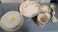 11 - SHALLOW BOWLS, SPOON RESTS, CUP, MORE (T22)