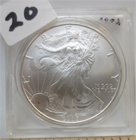 2006 American Silver Eagle, BU